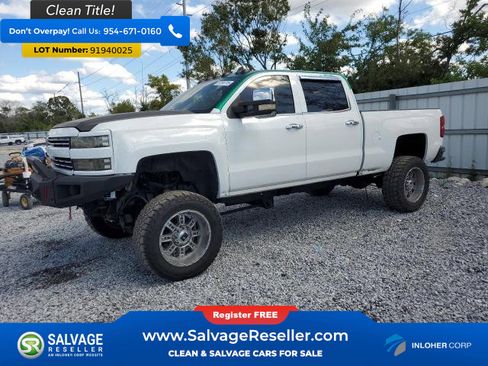 Used 2015 Chevrolet Silverado 2500 LTZ w/ Duramax Plus Package AWD/4WD image 1