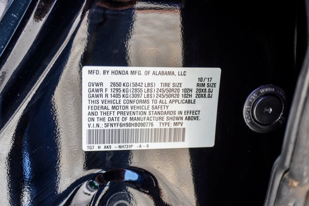 Used 2017 Honda Pilot Touring image 43