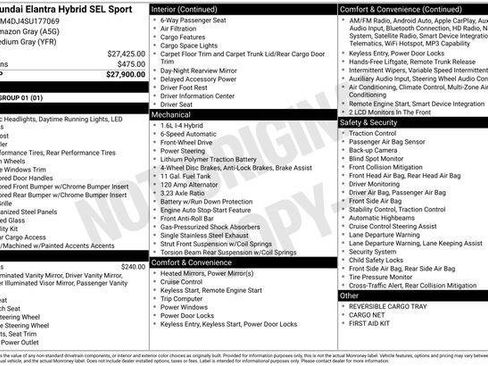 New 2025 Hyundai Elantra SEL image 4