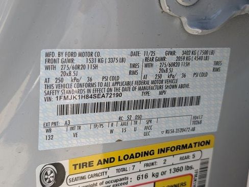 New 2025 Ford Expedition Max Active image 50