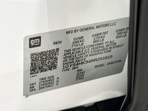 Certified 2024 Cadillac Escalade V AWD/4WD image 28