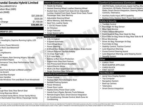 Certified 2024 Hyundai Sonata Limited image 2