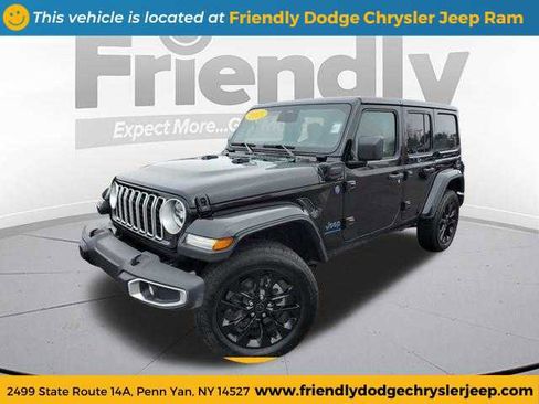 Used 2025 Jeep Wrangler Sahara w/ Safety Group image 1