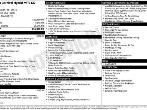 New 2026 Kia Carnival SX Prestige FWD image 15
