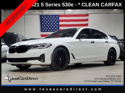 Used 2021 BMW 530e w/ Parking Assistance Package