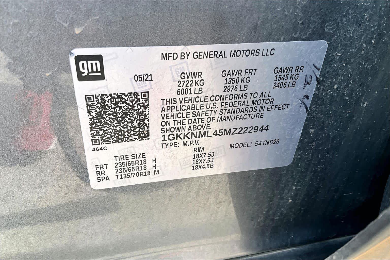 Used 2021 GMC Acadia SLT FWD image 35