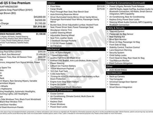 Used 2022 Audi Q5 2.0T Premium w/ Convenience Package image 10