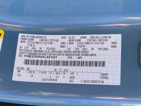 Used 2023 Ford Bronco Badlands w/ Sasquatch Package image 15