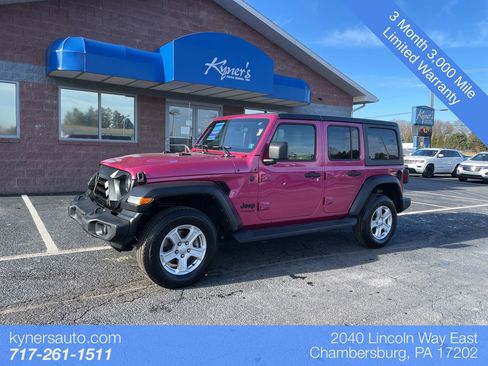 Used 2022 Jeep Wrangler Unlimited Sport image 1