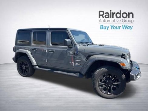 Used 2023 Jeep Wrangler Unlimited Sahara w/ Cold Weather Group AWD/4WD image 1