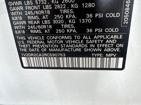 Certified 2024 Volkswagen Atlas SE FWD image 23