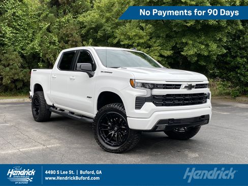 Used 2025 Chevrolet Silverado 1500 RST w/ Dark Appearance Package AWD/4WD image 1