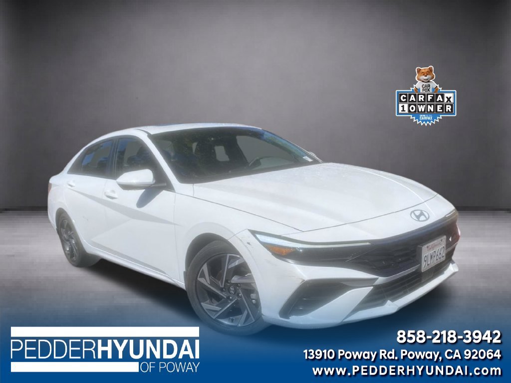 Certified 2024 Hyundai Elantra SEL w/ Convenience Package FWD image 1