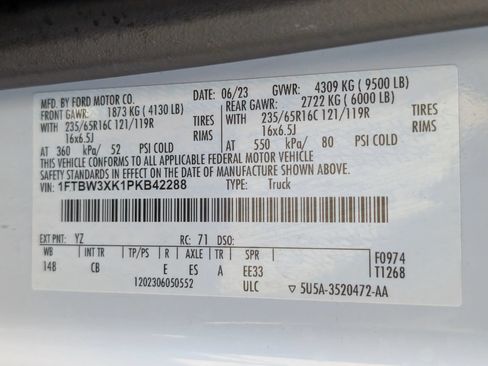 Used 2023 Ford E-Transit 148 High Roof Extended w/ Interior Upgrade Package RWD image 29