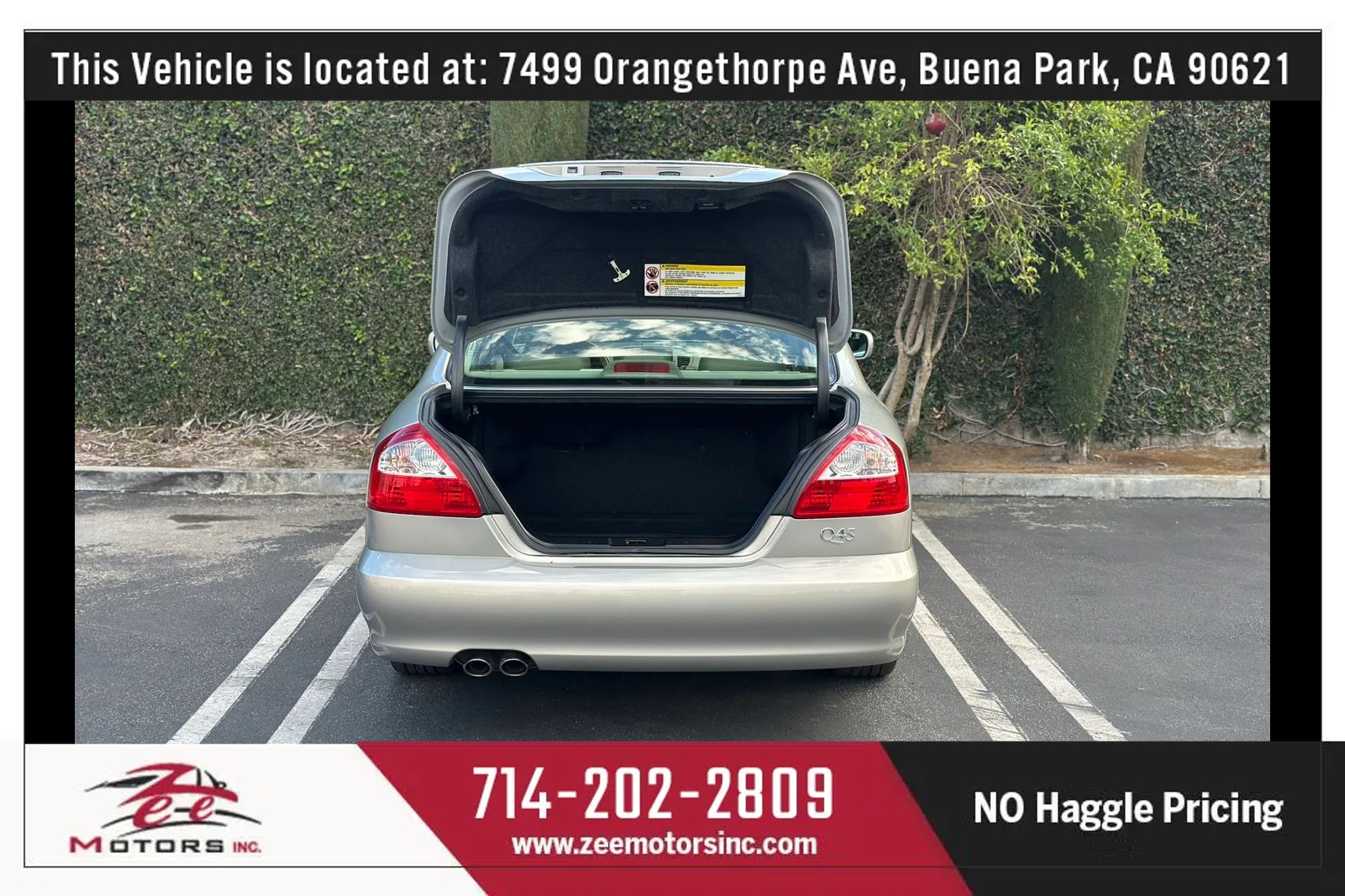 Used 2004 INFINITI Q45 Premium RWD image 16