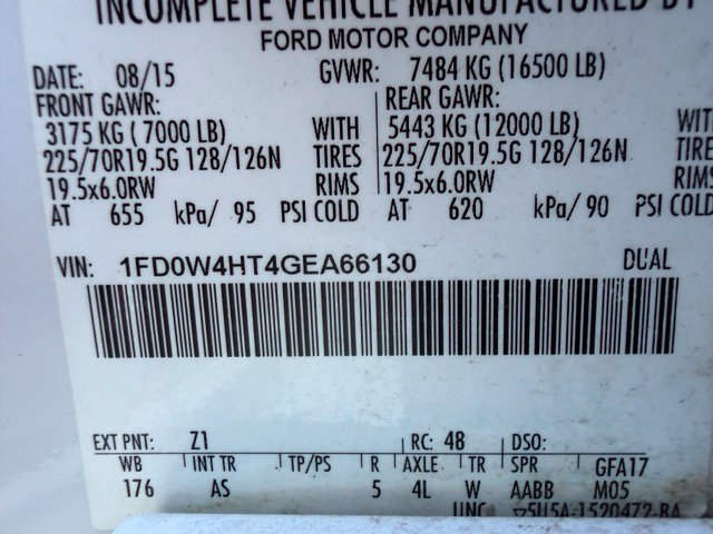Used 2016 Ford F450 XL w/ XL Value Package AWD/4WD image 11
