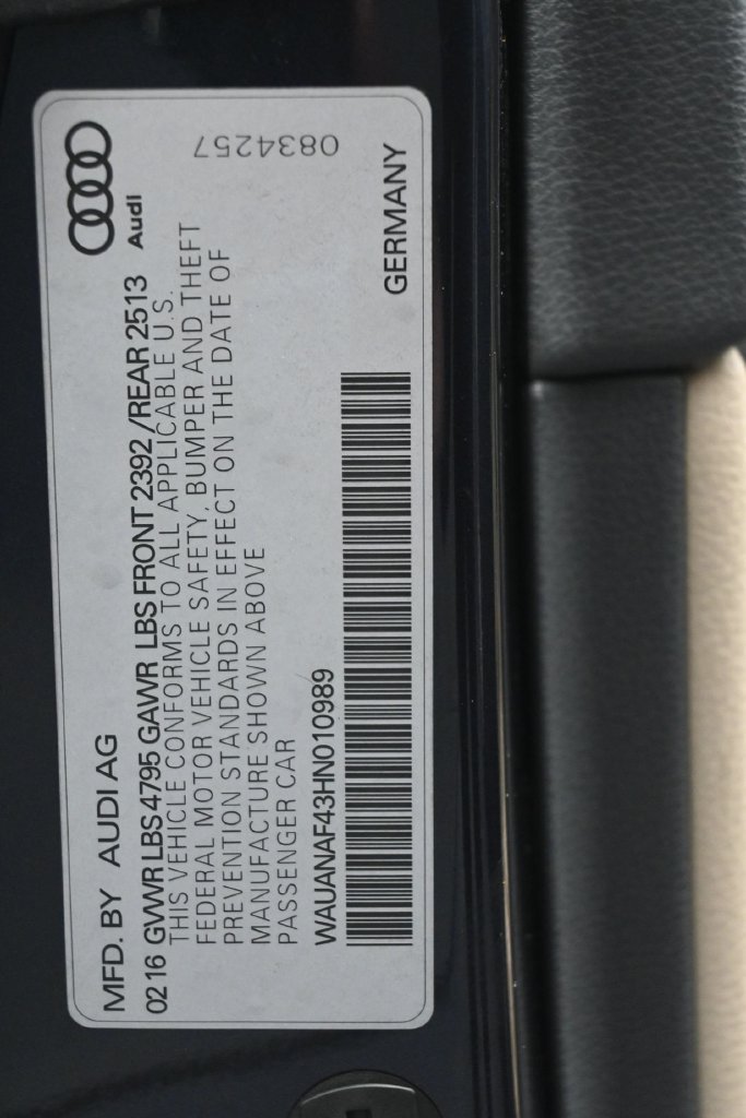 Used 2017 Audi A4 2.0T Premium w/ Convenience Package AWD/4WD image 18
