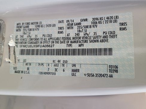Used 2015 Ford Escape Titanium FWD image 33