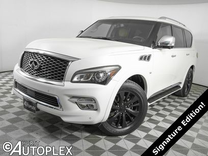 Used 2016 INFINITI QX80 4WD w/ Signature Edition Package