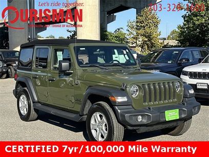 Certified 2021 Jeep Wrangler Unlimited Sport