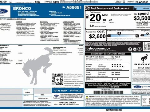 Used 2025 Ford Bronco Big Bend image 4