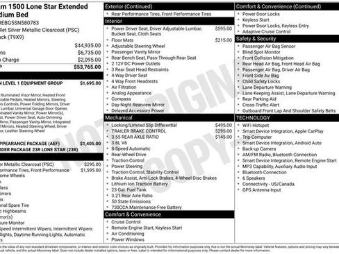 Used 2025 RAM 1500 Lone Star RWD image 18
