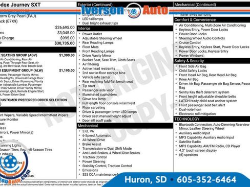 Used 2013 Dodge Journey SXT w/ Flexible Seating Group AWD/4WD image 4
