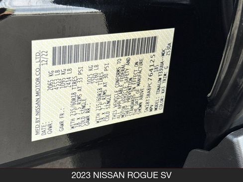 Used 2023 Nissan Rogue SV FWD image 31