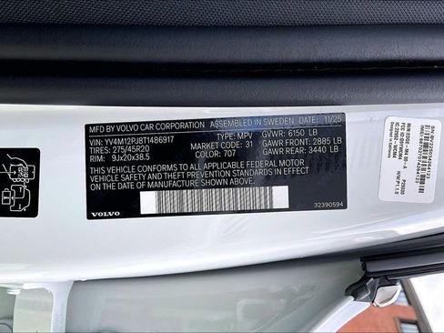 New 2026 Volvo XC90 B5 Core AWD/4WD image 36
