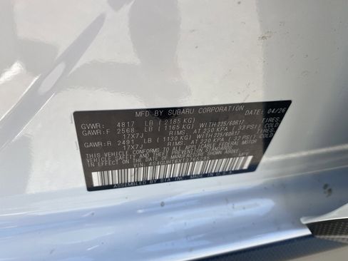 New 2026 Subaru Crosstrek 2.5i Wilderness AWD/4WD image 28