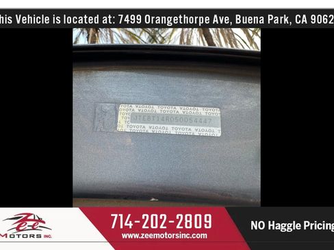 Used 2005 Toyota 4Runner Sport image 87