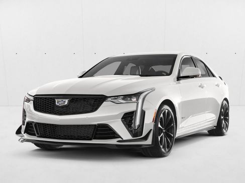 Used 2023 Cadillac CT4 V w/ Climate Package RWD image 1