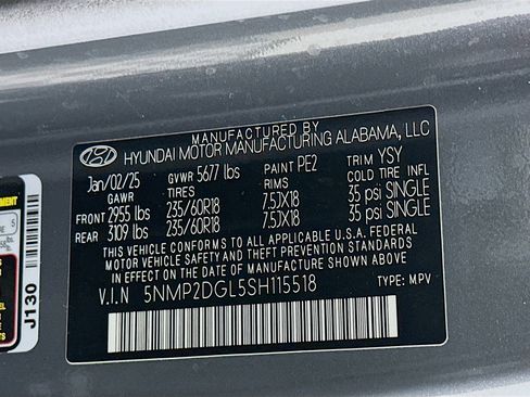 Used 2025 Hyundai Santa Fe SEL AWD/4WD image 12