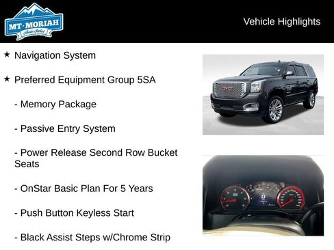 Used 2016 GMC Yukon Denali w/ Open Road Package AWD/4WD image 4