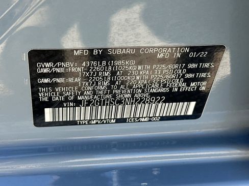 Used 2022 Subaru Crosstrek 2.5i Sport w/ Moonroof Package AWD/4WD image 28