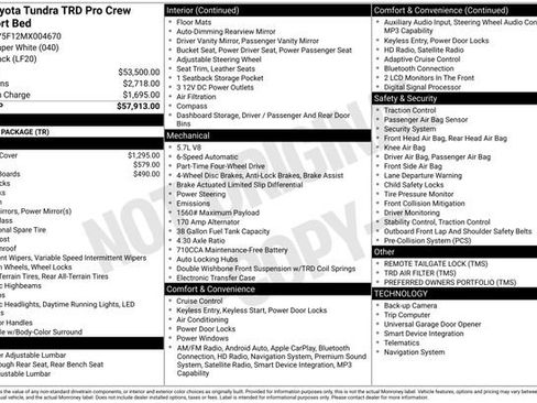 Used 2021 Toyota Tundra TRD Pro image 35