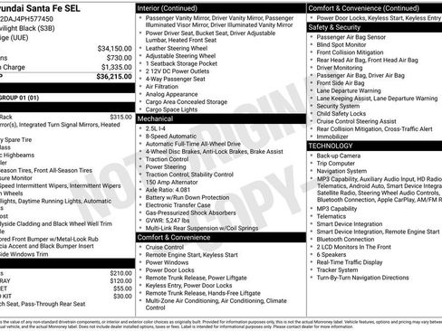 Certified 2023 Hyundai Santa Fe SEL AWD/4WD image 24