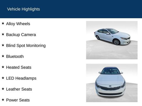 Used 2016 Kia Optima EX w/ Premium Package FWD image 2