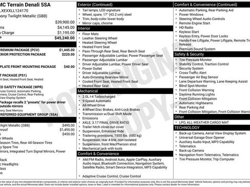 Certified 2020 GMC Terrain Denali w/ Denali Premium Package image 11