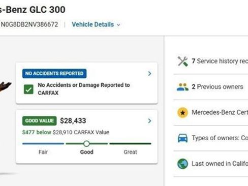 Certified 2022 Mercedes-Benz GLC 300 image 3