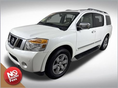 Used 2014 Nissan Armada Platinum w/ 2nd Row Captain Seat Package image 8