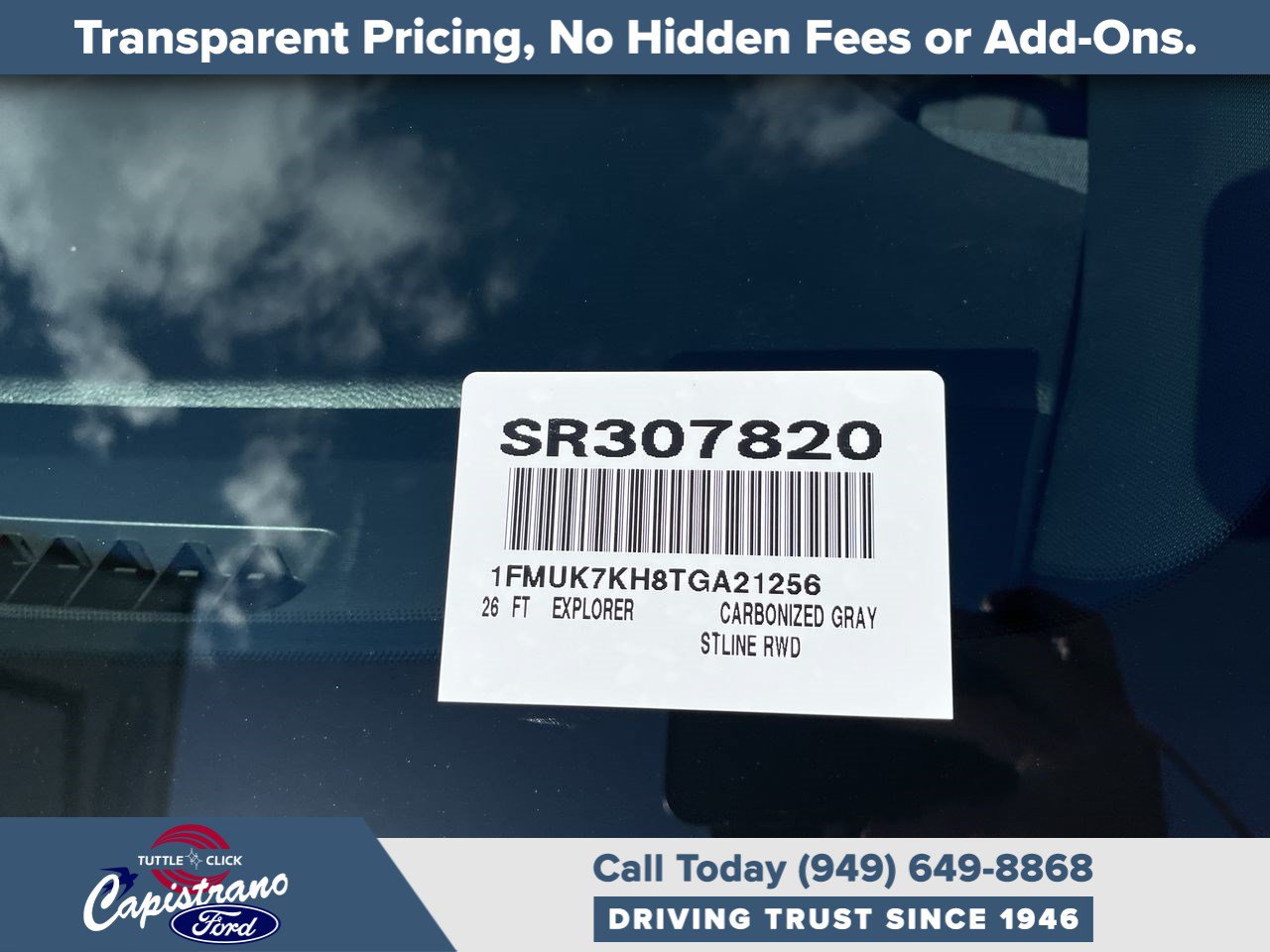 Used 2026 Ford Explorer ST-Line w/ ST-Line Street Pack RWD image 39