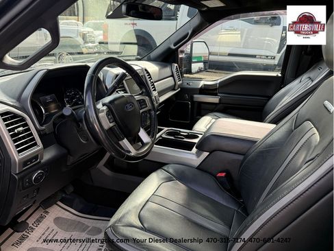 Used 2019 Ford F350 Platinum w/ Platinum Ultimate Package AWD/4WD image 13