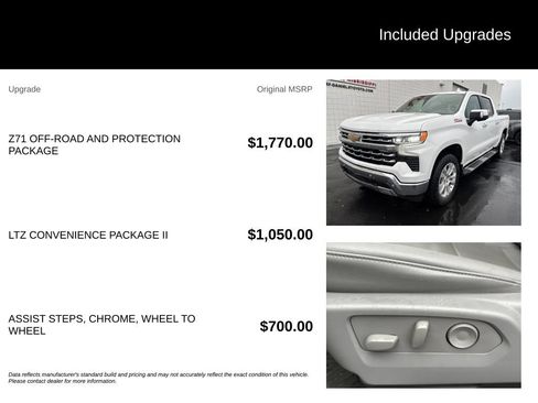Used 2024 Chevrolet Silverado 1500 LTZ AWD/4WD image 7