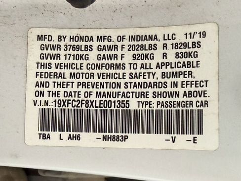 Used 2020 Honda Civic Sport image 14