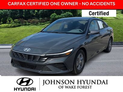 Certified 2025 Hyundai Elantra SE