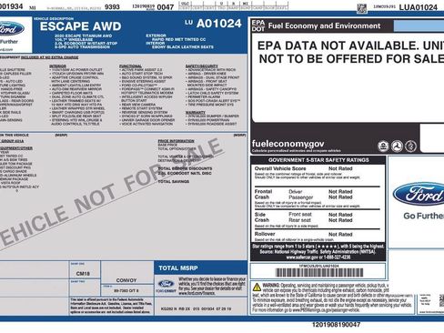 Used 2020 Ford Escape Titanium AWD/4WD image 3