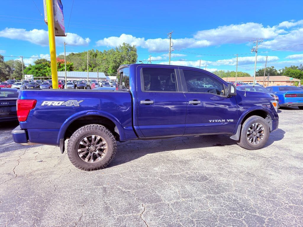 Used 2019 Nissan Titan PRO-4X w/ Pro-4x Convenience Package AWD/4WD image 8