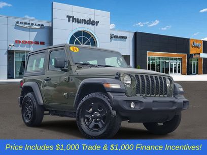 Certified 2024 Jeep Wrangler Sport