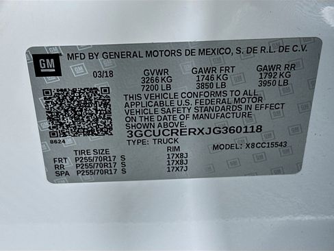 Used 2018 Chevrolet Silverado 1500 LT w/ LT Eassist Package image 12